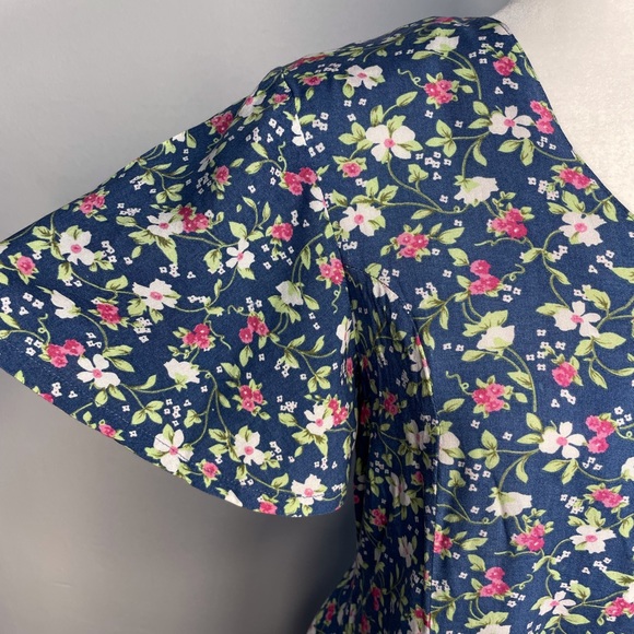 Vintage 90s Floral Romper - Picture 4 of 11